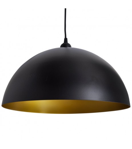 Semi-spherical Black Ceiling Lamp 2 pcs