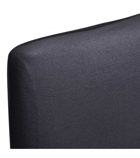 Just slipcover stretch cover 4 pcs Anthracite