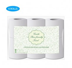 High Quality Log Household Paper Tissue Rolls Thickened Roll Toilet Soft And Comfortable Paper Daily Necessities