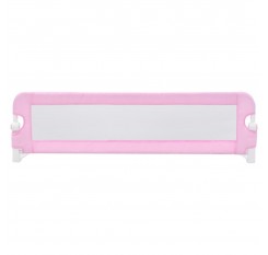 Toddler bed screen Pink 120x42 cm polyester