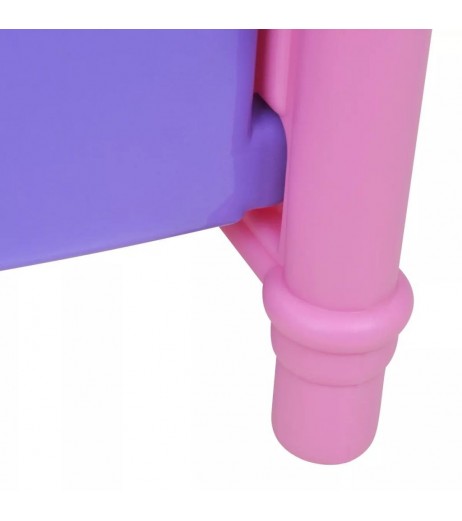 Puppenbett Children Toy Pink + Purple