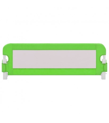 Toddler Bed Guard Green 120x42 cm Polyester