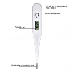 Portable New Style Domestic Use Electronic Thermometer Convenient Quick Temperature Measuring Instrument