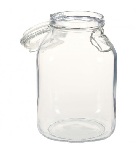 Mason jars with swing top 6 pcs. 3 l