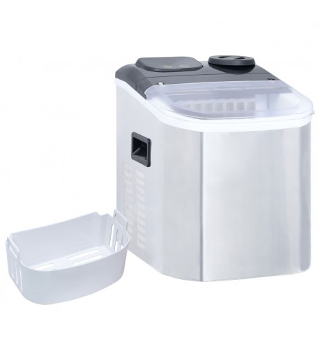 Stainless steel ice cube maker 20 kg / 24 h