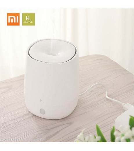 Xiaomi HL Mini Air Aromatherapy Diffuser Portable USB Humidifier Quiet Aroma Mist Maker with Nightlight for Car Home Office Yoga 120ml