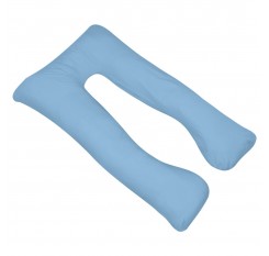 Pregnancy pillow 90x145 cm light blue