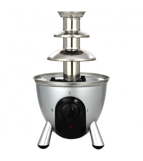 Chocolate Fountain Stainless Steel Silver 60 W