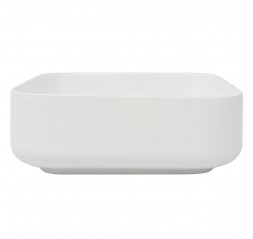 Ceramic square washbasin 38x38x13.5 cm cm white