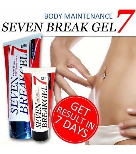 Seven Days Break Gel Slimming Anti Cellulite Stretch Marks Fat Burner 200g