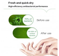 LANBENA 60ML Disposable No-Rinse Hand Washing Fluid Germ-Fighting Gel Disinfection Hand Wash Gel