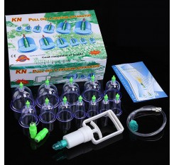 12pcs Cans Cupping Set Vacuum Cuppings Suction Therapy Device Body Massager Kit Household Cupping Tool Sets Traditonal Chinese Treatment