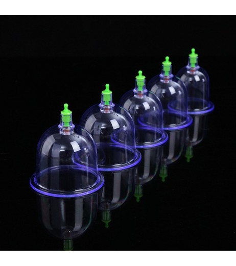 12pcs Cans Cupping Set Vacuum Cuppings Suction Therapy Device Body Massager Kit Household Cupping Tool Sets Traditonal Chinese Treatment
